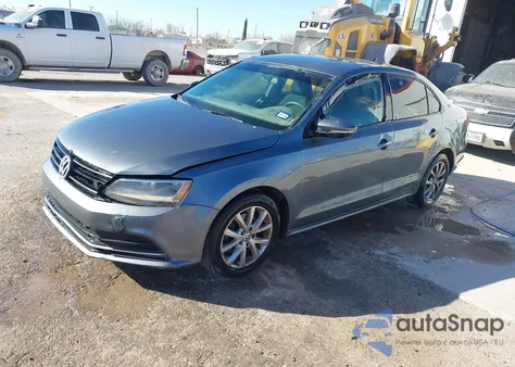 2015 Volkswagen Jetta 1.8T Se from USA, damaged, VIN 3VWD17AJ1FM290928